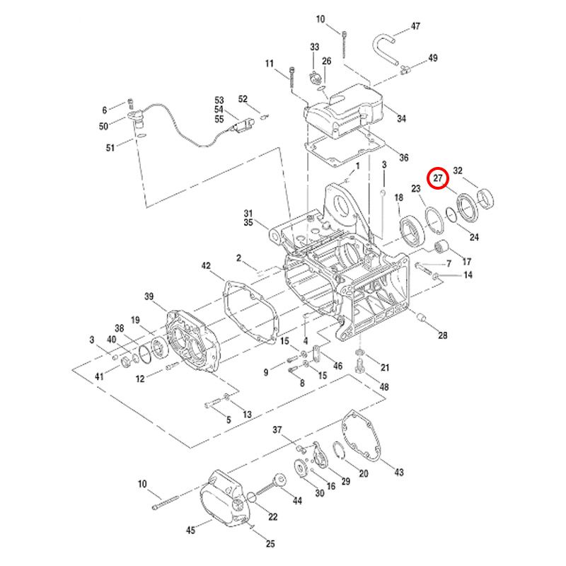 Retentor de Óleo do Eixo de Transmissão - Dyna 94-05 / Softail e