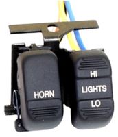 Botoeira do Farol e Buzina - Touring 96-03 / Softail 96-10 / Dyna 96-11 / Sportster 96-13 / V-Rod