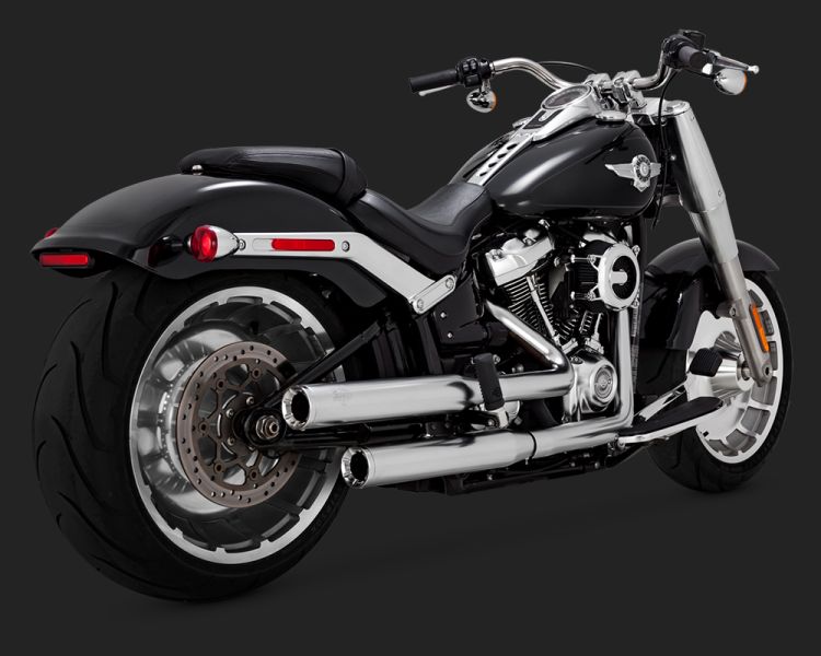 Ponteira Eliminator 300 - Cromo Acetinada - Softail 2018 a 2023