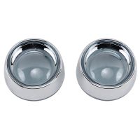 Aro Cromado com Lente Fumê para Pisca Bullet Original Harley Davidson - Kuryakyn