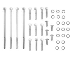 Kit de Parafusos da Tampa da Primária + Tampa da Inspeção da Primária - Touring 2007 à 2016 - Colony