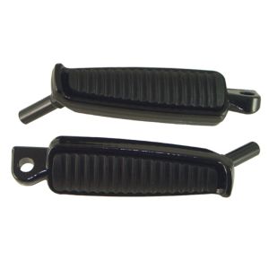 Pedaleira Com Pino de Desgaste - Preta - Sportster 883L / 883N / 1200N / 1200NS / XR1200 - MID-USA