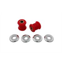 Kit Coxim do Guidão (PU) - Vermelho - Softail 86 à 17 / Dyna 91 à 17 / Sportster 73 à 03 - V-Twin