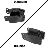 Coxim Dianteiro e Traseiro do Motor - Dyna 1999 à 2017 - V-Twin