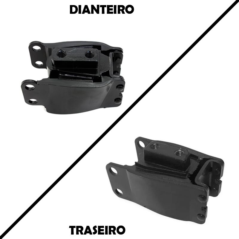 dyna-ita Coxim Dianteiro e Traseiro do Motor - Dyna 1999 à 2017 - Biker's