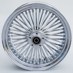 Roda Traseira Fat King Spoke - Cromada 16 X 3.5 - Ultima Products