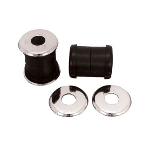 Kit Coxim do Guidão (Borracha) - Softail 86 à 17 / Dyna 91 à 17 / Sportster 73 à 03 - MID-USA