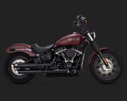 Ponteira Twin Slash - Preta - Sportster 2014 a 2020 - Vance
