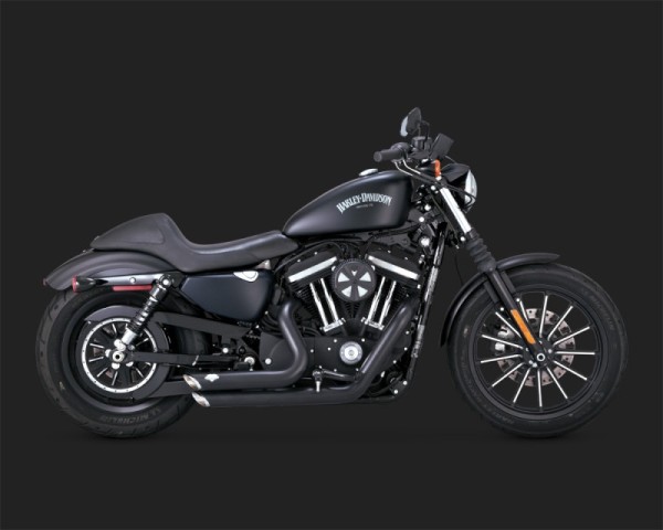 Escapamento Shortshots - Preto - Sportster 2014 a 2020 - Vance
