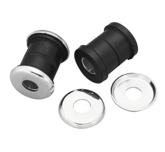 Kit Coxim do Guidão (Borracha) - Softail 86 à 17 / Dyna 91 à 17 / Sportster 73 à 03 - Biker's Choice
