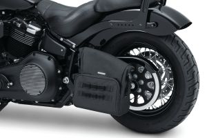 Bolsa Hoodrat 16 litros Lateral Para Balança (Softail) - Preta - Kuryakyn