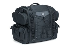 Bolsa Momentum Road Warrior 60 litros - Preta - Kuryakyn