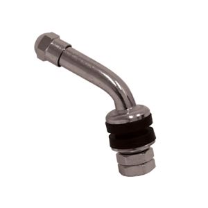 Bico da V�lvula Cromada de Pneu sem C�mara - 45� - MID-USA