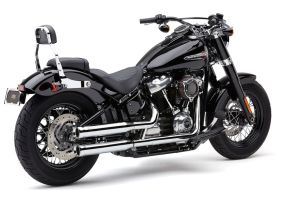 Ponteira Neighbor Hater - Cromada - Softail 2018 a 2023 - Cobra USA