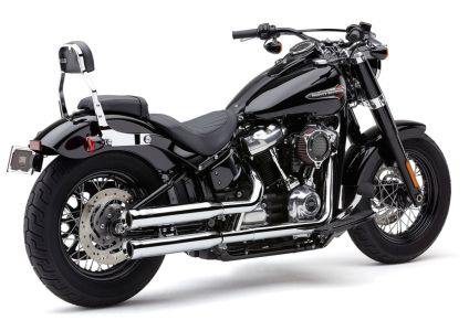 Ponteira Neighbor Hater - Cromada - Softail 2018 a 2023 - Cobra USA