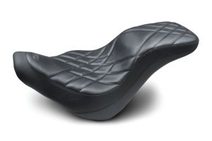 Banco DayTripper Prism - Preto - Sport Glide FLSB 2018 a 2020 / Low Rider S 2020 - Mustang Seats