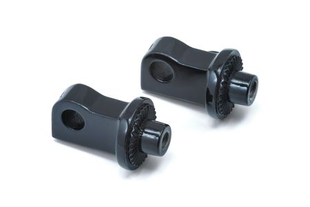 Adaptador Preto de Pedaleiras e Mini-Plataformas Kuryakyn - XL1200C / Forty-Eight - 2010 a 2020