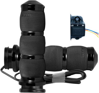 Manopla Com Aquecimento Air Cushion - Preta - Harley Davidson com Acelerador Eletr�nico - Avon