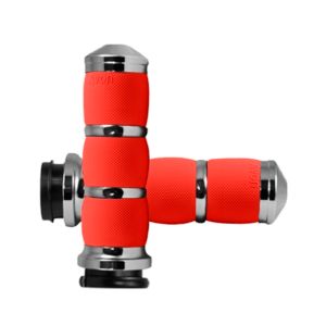 Manopla Air Cushion - Cromada Com Laranja - Harley Davidson com Acelerador Eletrônico - Avon