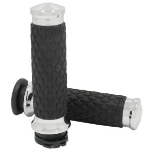 Manopla Diamond - Cromada - Harley Davidson com Acelerador a Cabo - Avon