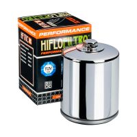 Filtro de Óleo - Cromado - Sportster - Harley Davidson - HifloFiltro