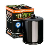 Filtro de Óleo - Preto - Milwaukee-Eight M8 / Touring / Softail / Dyna - Harley Davidson HifloFiltro