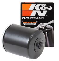 Filtro de Óleo - Preto - Milwaukee-Eight M8 / Touring / Softail / Dyna - Harley Davidson - K&N